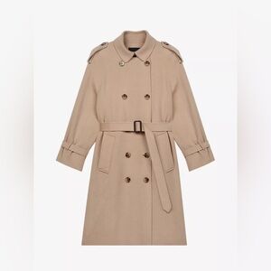 Maje Grenchman Trench Coat